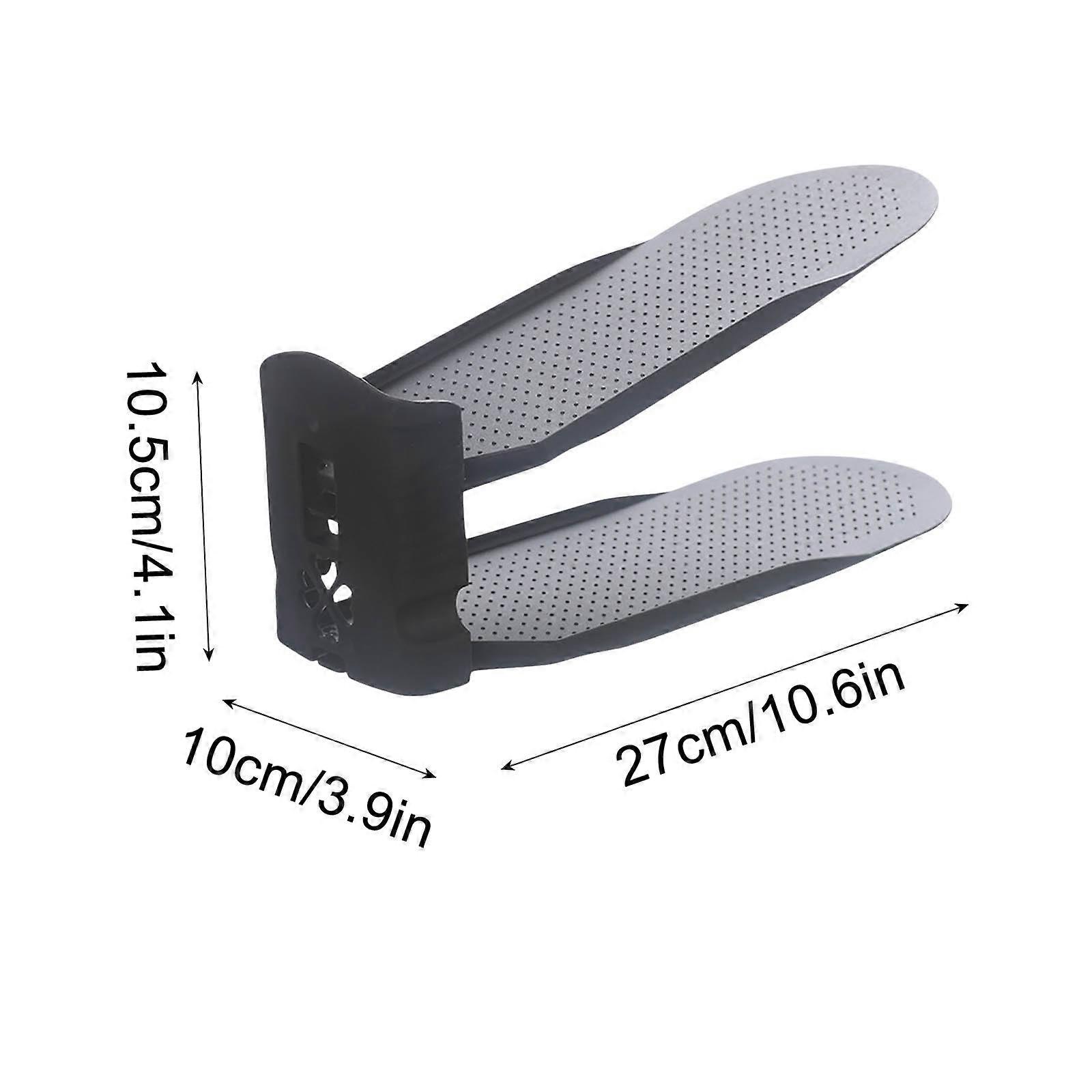 Plain Double Layer Shoe Rack, Household Storage for Shoes