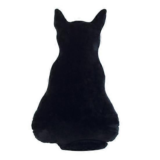 Interesting Plush Cushion Back View Tough Toy Solid Color Doll Pillow for Living Room