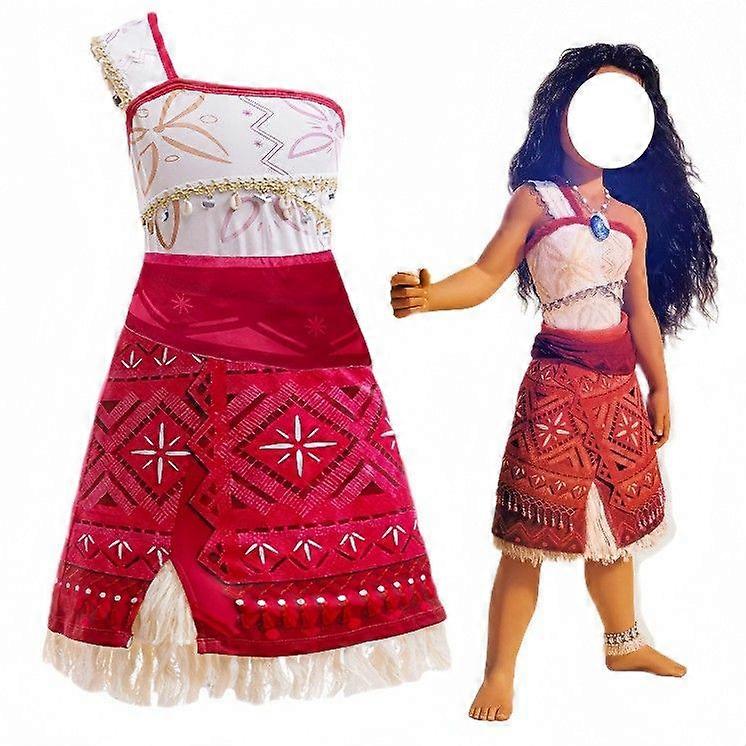 Ocean Romance 2'de Kızların Cosplay Performansı için Moana Elbisesi