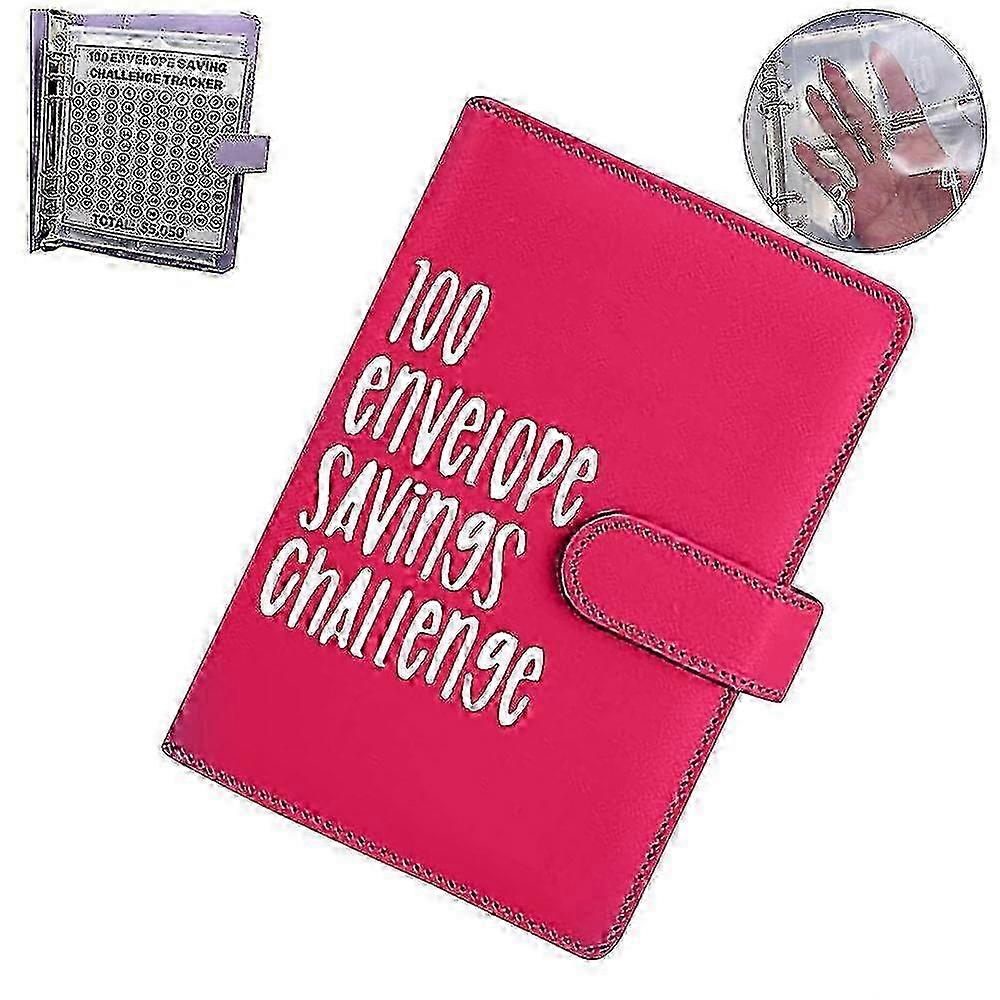 100 Envelope Saving Challenge Binder for School, Home & Office - Cash Saving Solution