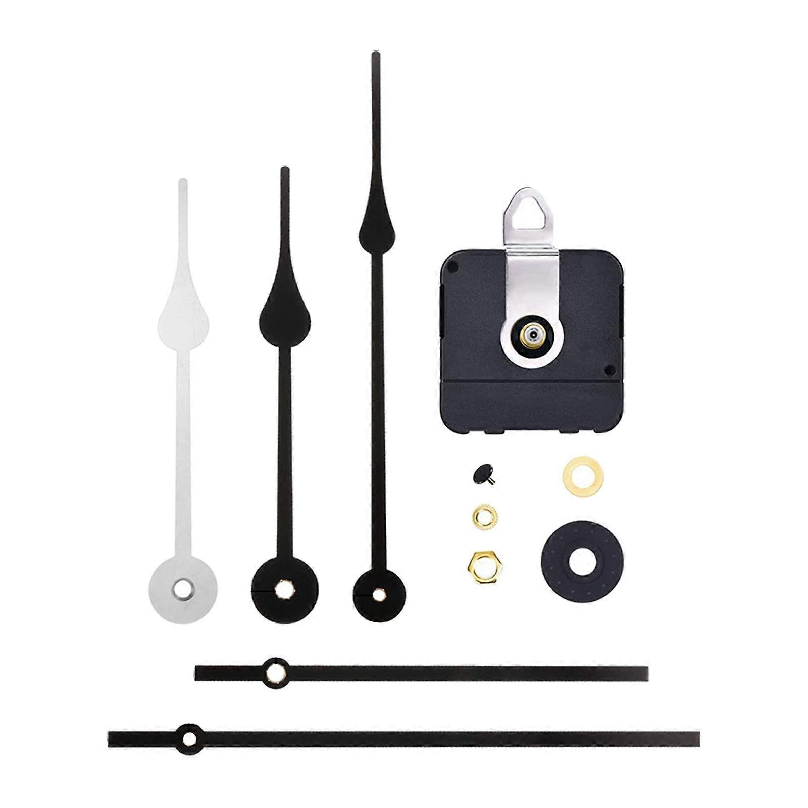 Large Wall Clock Hands and Movements Set Long Shaft Clock Hands Clock Mechanism