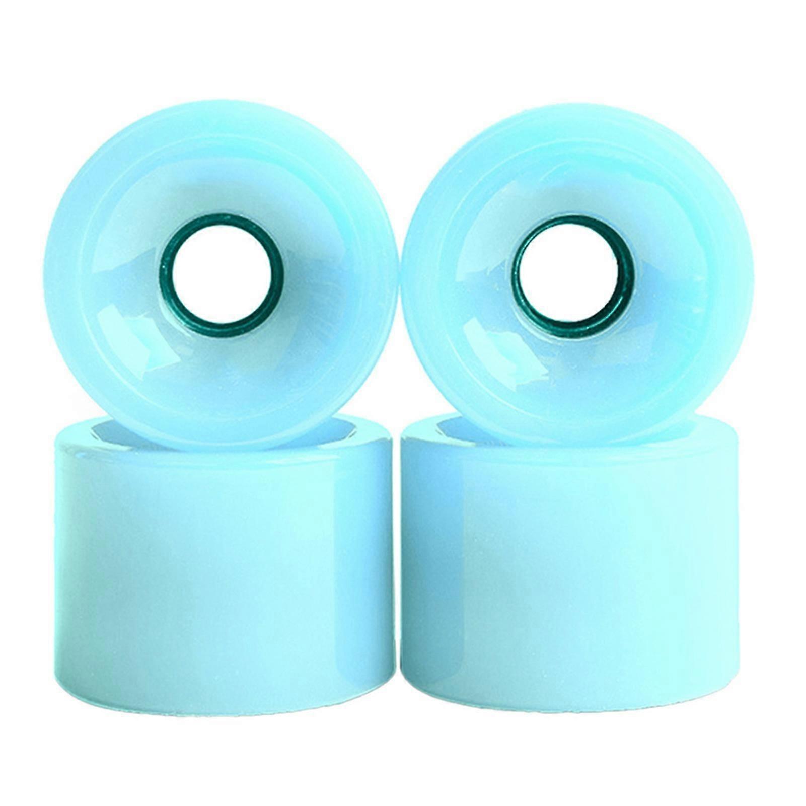 70mm Durable PU Skateboard Wheels with High Elasticity Skateboard Accessories