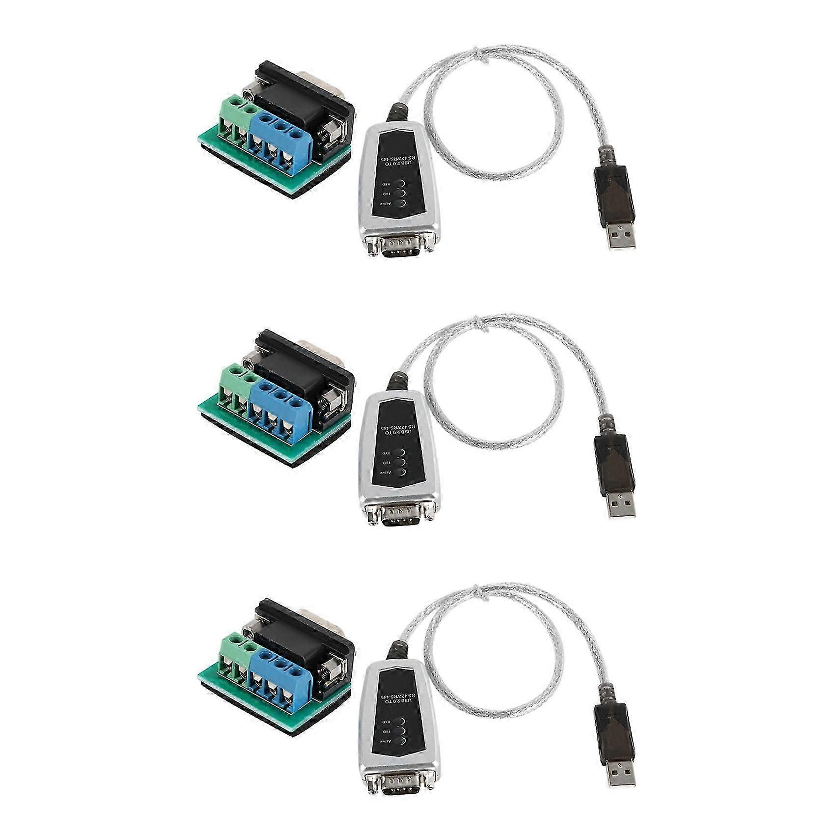 3X USB zu RS485 RS422 Seriell Konverter Adapterkabel FTDI Chip