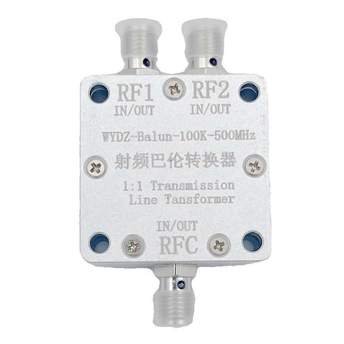 100K-500KHz RF Balun Transformer Clock Sine Square Wave Signal End to Differential to Single End Line Transformer