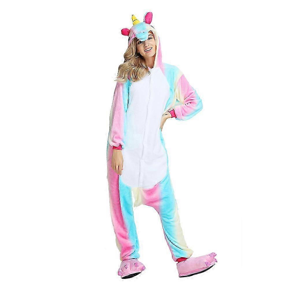 ILWHE Unicorn pyjamas dyr Jumpsuit cosplay