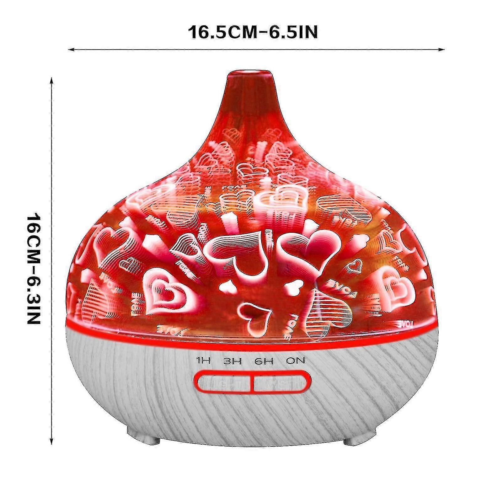 3d Night Light U Ltrasonic Aroma Diffuser æterisk olie luftfugter Aromaterapi