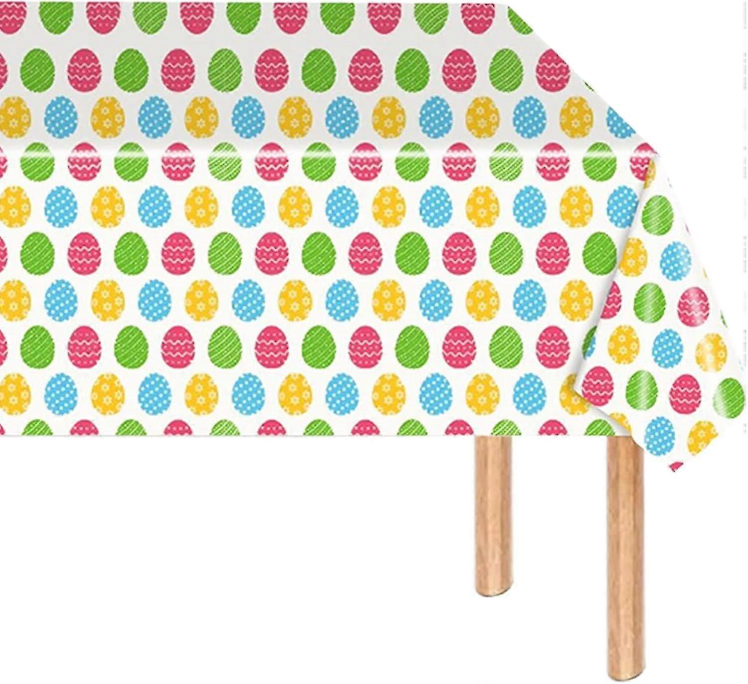 Easter Table Covers,Easter Table Cloth Easter Party Plastic Tablecloth,Easter Table Cloth Table Decorations