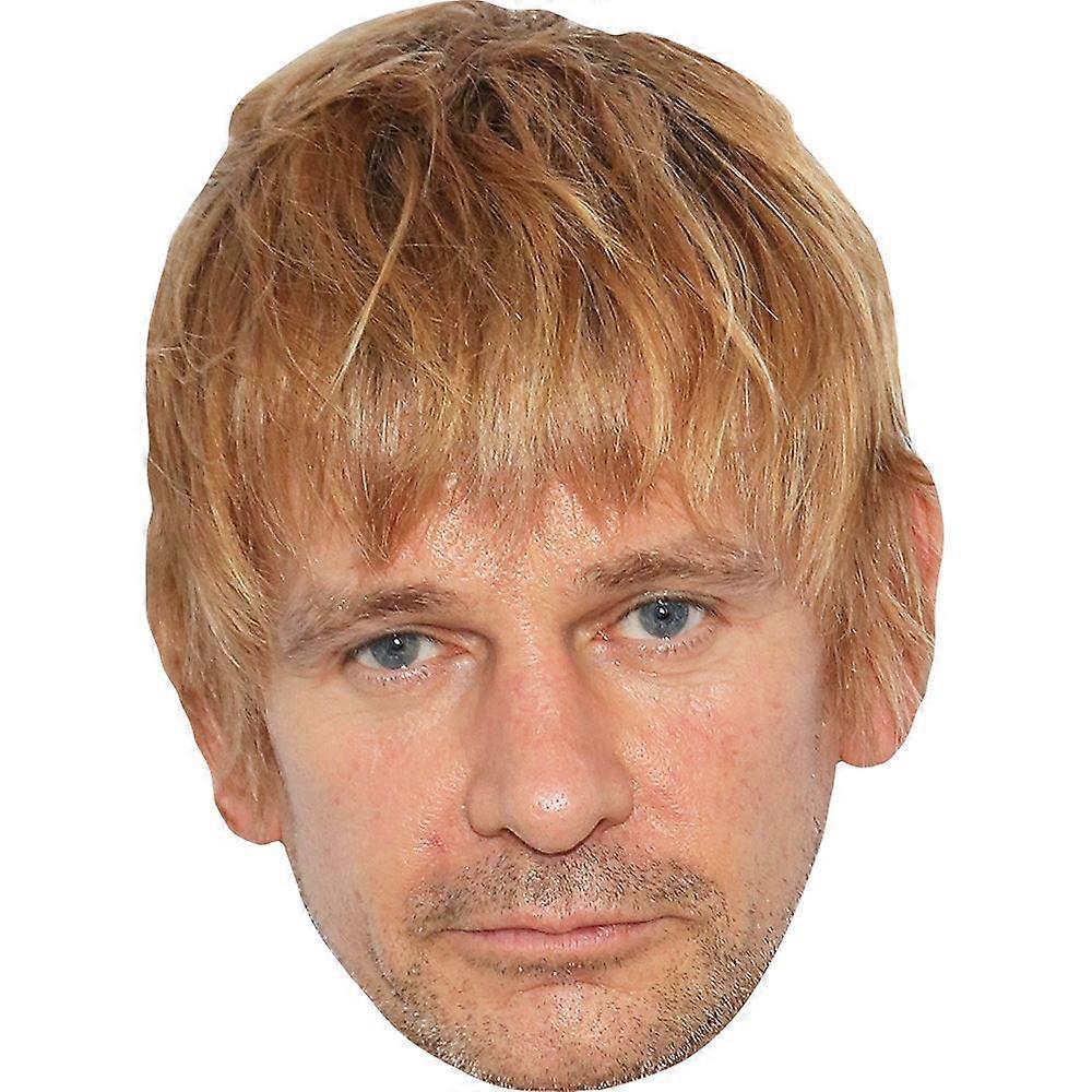 Zak Starkey (Stubble) Celebrity Mask, Flat Card Face