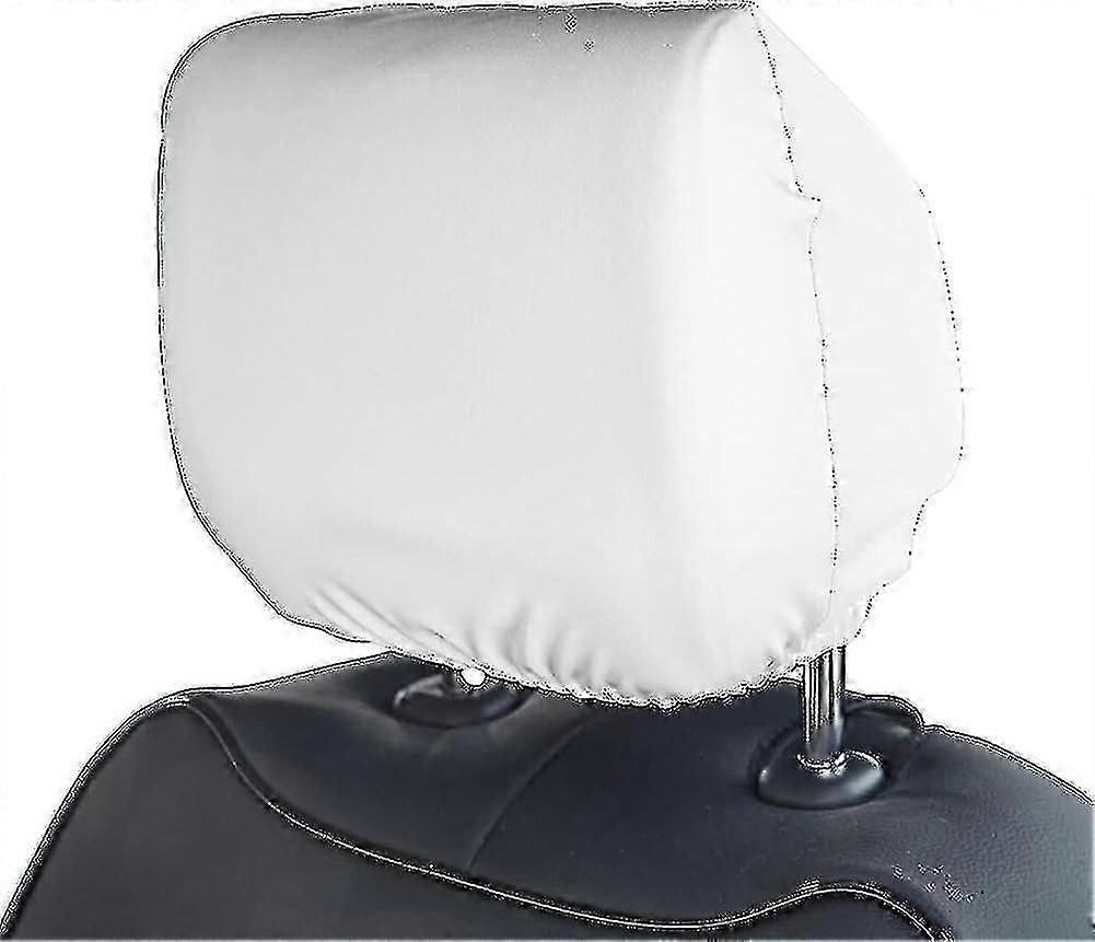 Pack Of 4 Car Dustproof Washable Headrest Covers Removable Universal For Car Seats Accessories-Good