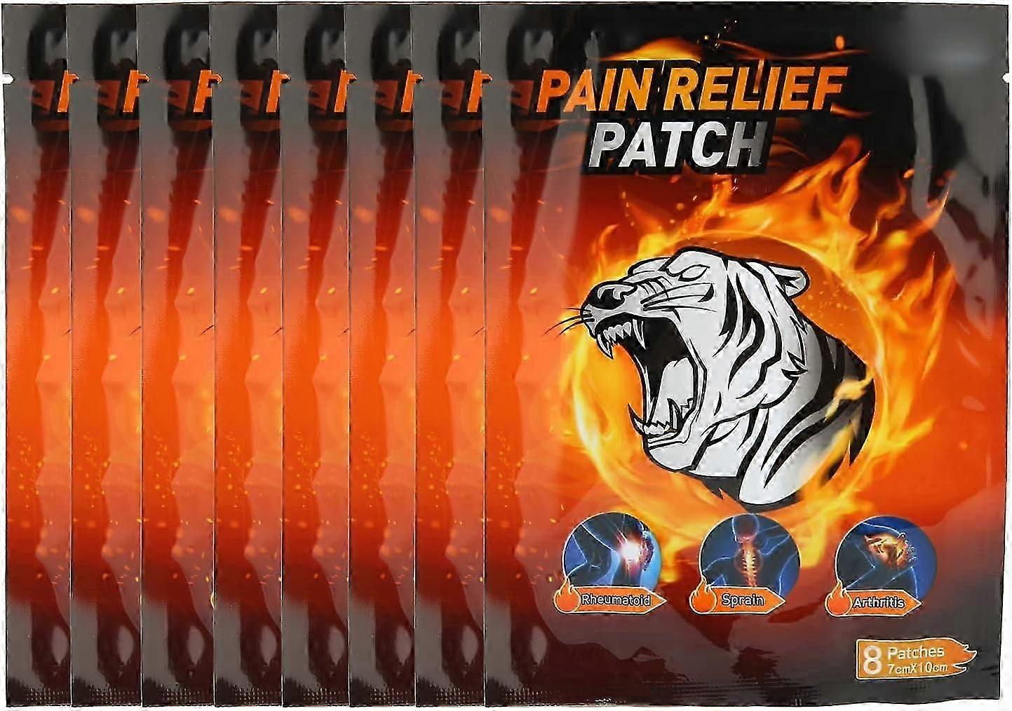 80pcs Patches, Fast Acting Chinese Far Infrared Patches, Long Lasting Patch For Back Pain, Shoulder Pain, Joint Pain, Muscle Pain