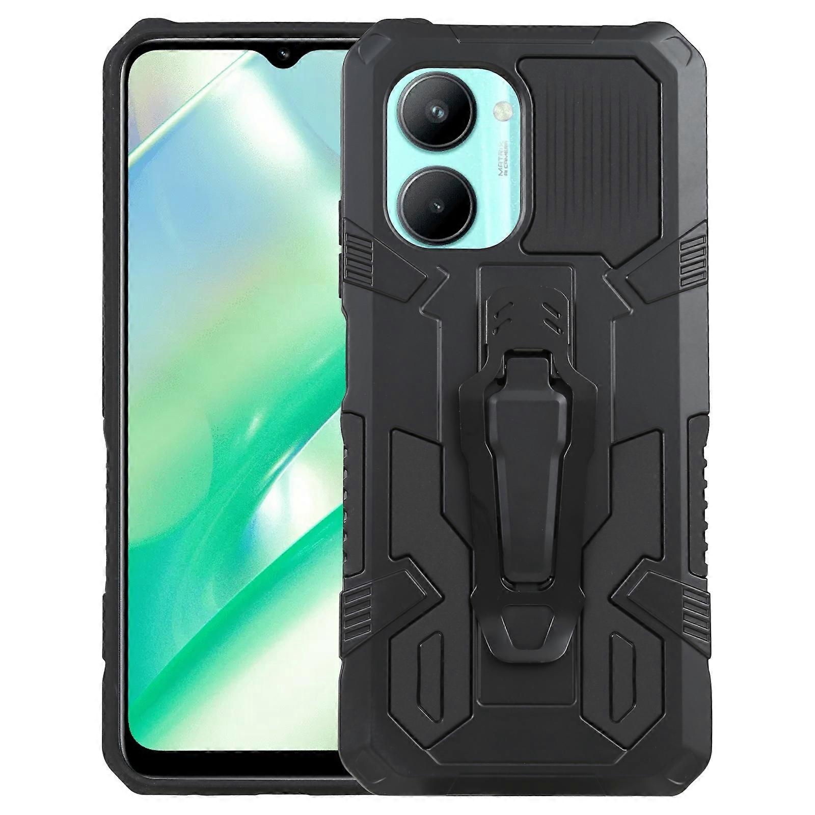 For Realme C33 4G Armor Warrior Shockproof PC + TPU Phone Case