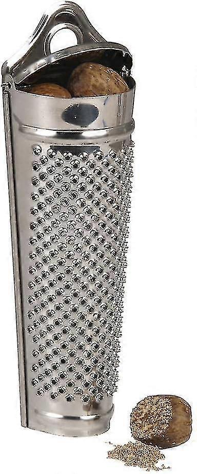 Spice Grinder / Nutmeg Grinder with Integrated Storage