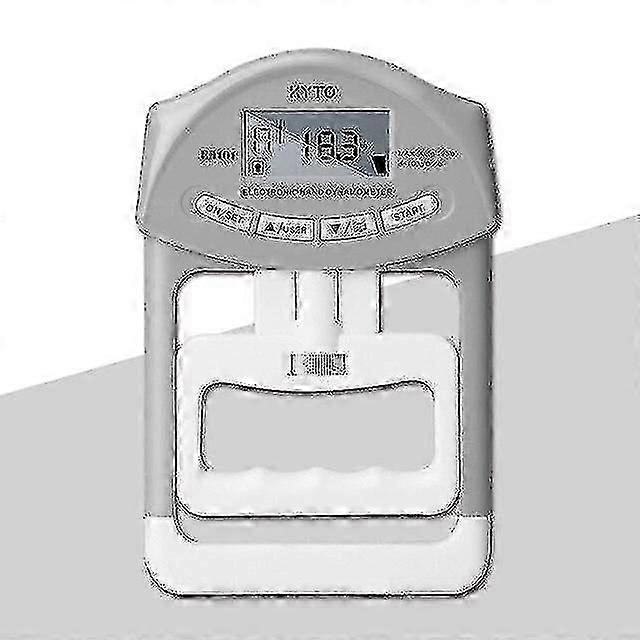 Hand Exercisers Kyto Digital Hand Dynamometer Grip Strength Measurement 200 Lbs 90 Kgs Hand Grips Grey