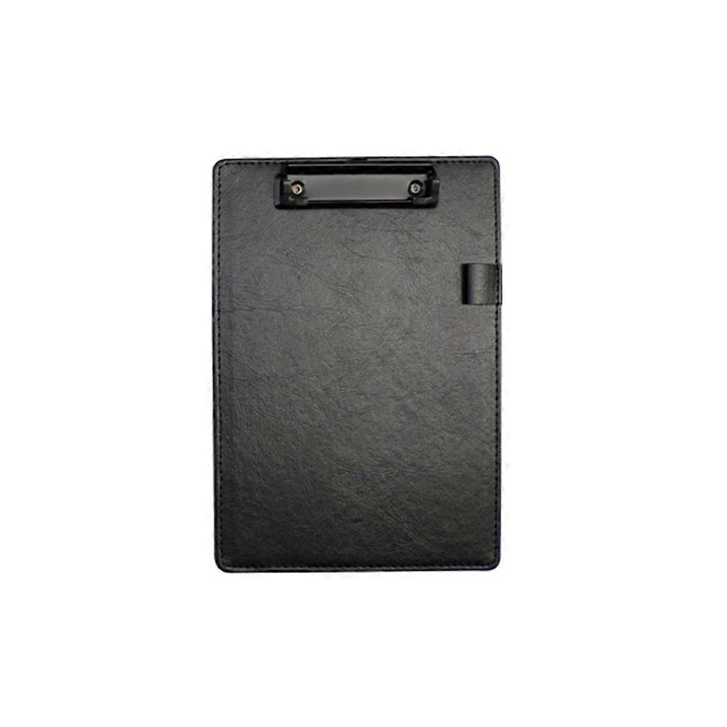 Document Stationery PU Clipboard Padfolio Clip Clipboard Folder PU Leather A5 File Paper Clip Board Writting Pad Folder  A5