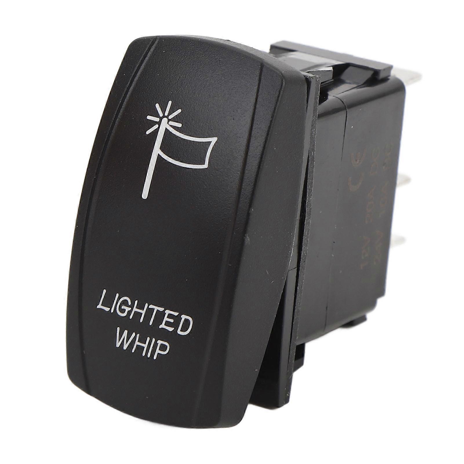 UTV Rocker Switch 12V 24V 5PIN On Off LED Toggle Switch Replacement for Polaris RZR ATVs Cars Trucks RVs 