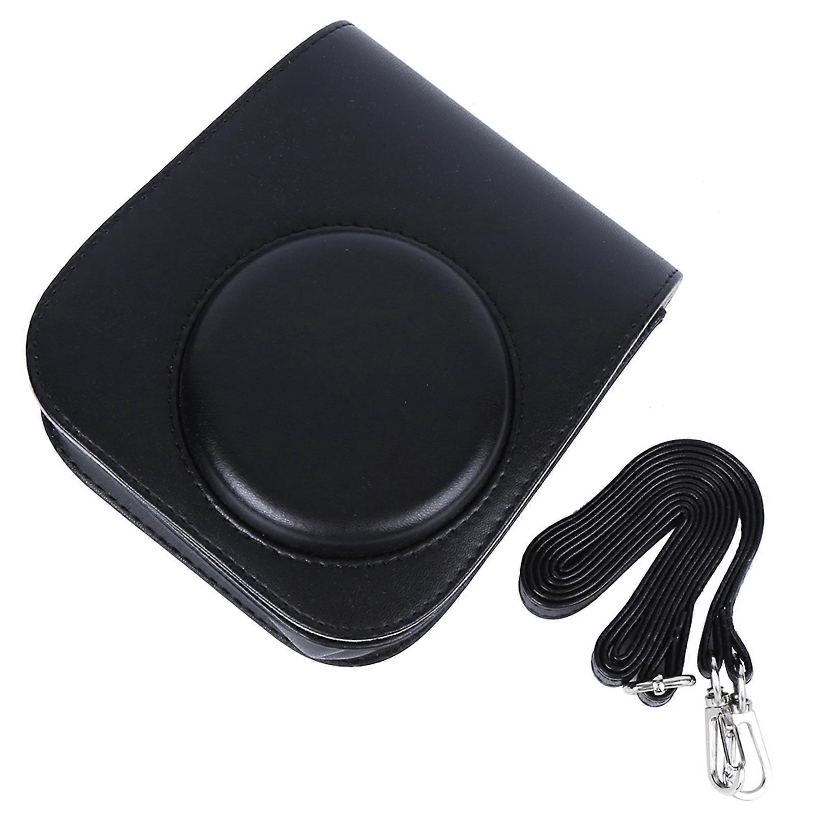 Instant Camera, PU Leather Case, Adjustable Shoulder Strap