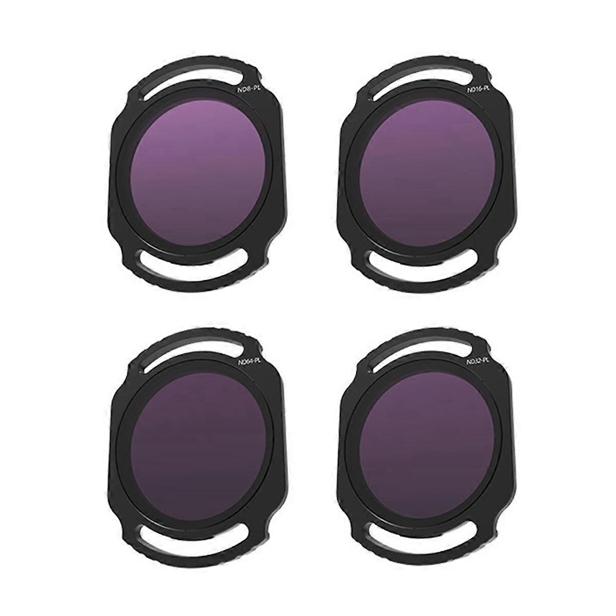 For O4 Air Unit Pro Filter Set ND8PL/ND16PL/ND32PL/ND64PL Filter for O4 Air Unit Pro/Avata2 Drone A