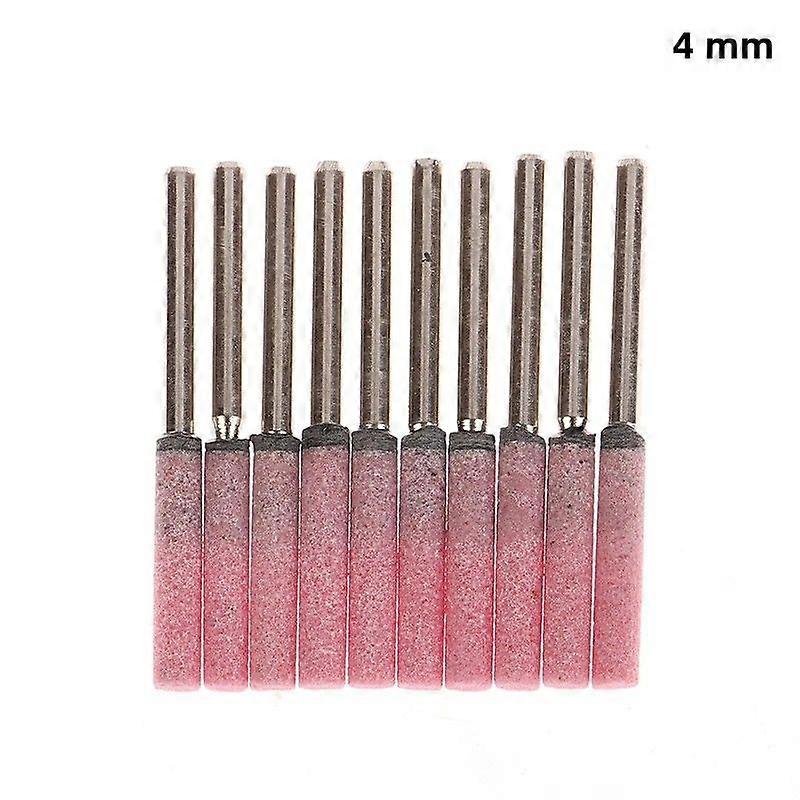 10-Piece Chainsaw Sharpener Set with Grinding Stones for Metalworking Tools Sizes 4/4.8/5.5/6mm