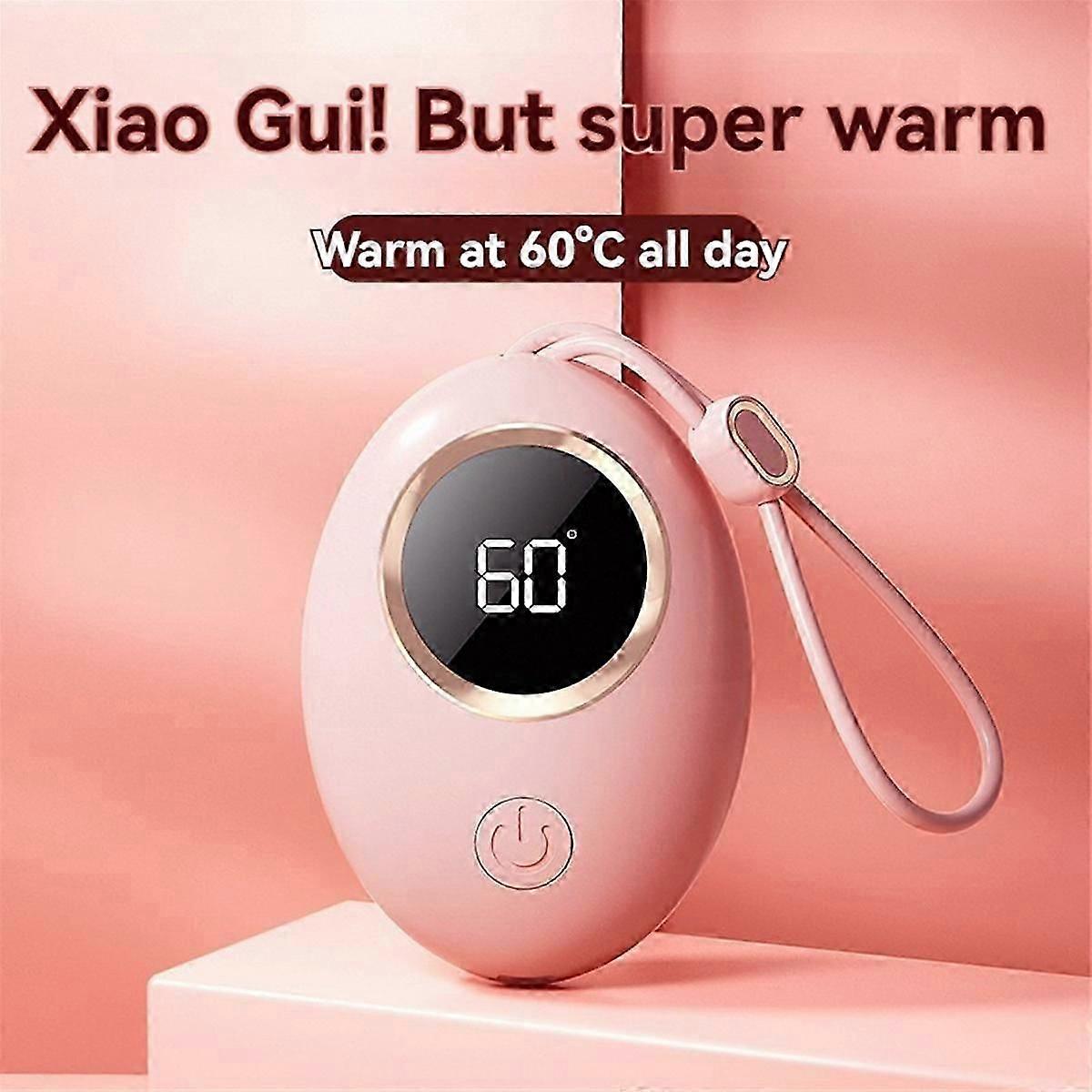 Hand Warmer USB Mobile Power Bank Charing Electric Hand Heater Warmer Multi-Function Pocket Warmer Digital Display