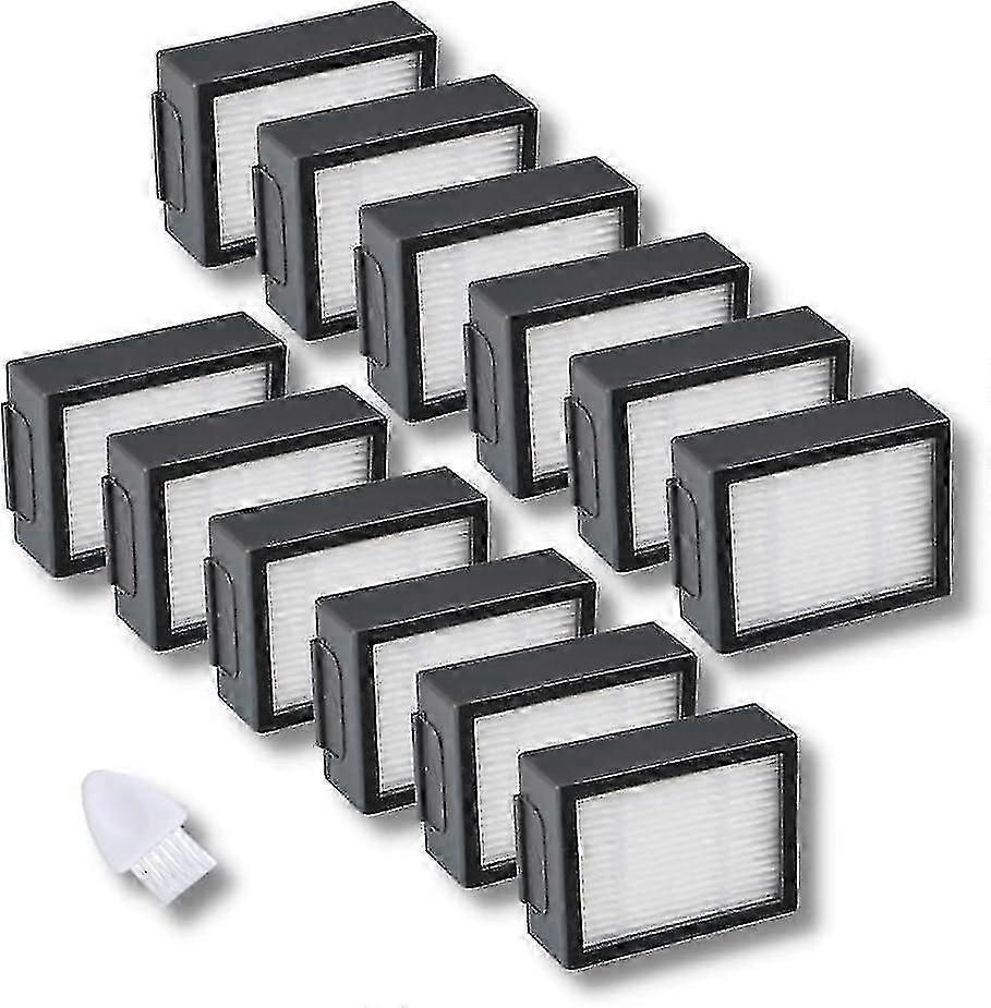 12-pack Replacement Filters With Irobot Roomba I&e I1 I3 I4 I6 I7 I8 E5 E6+ J7 (not For J7+) Spare Parts For Vacuum Cleaner Accessories