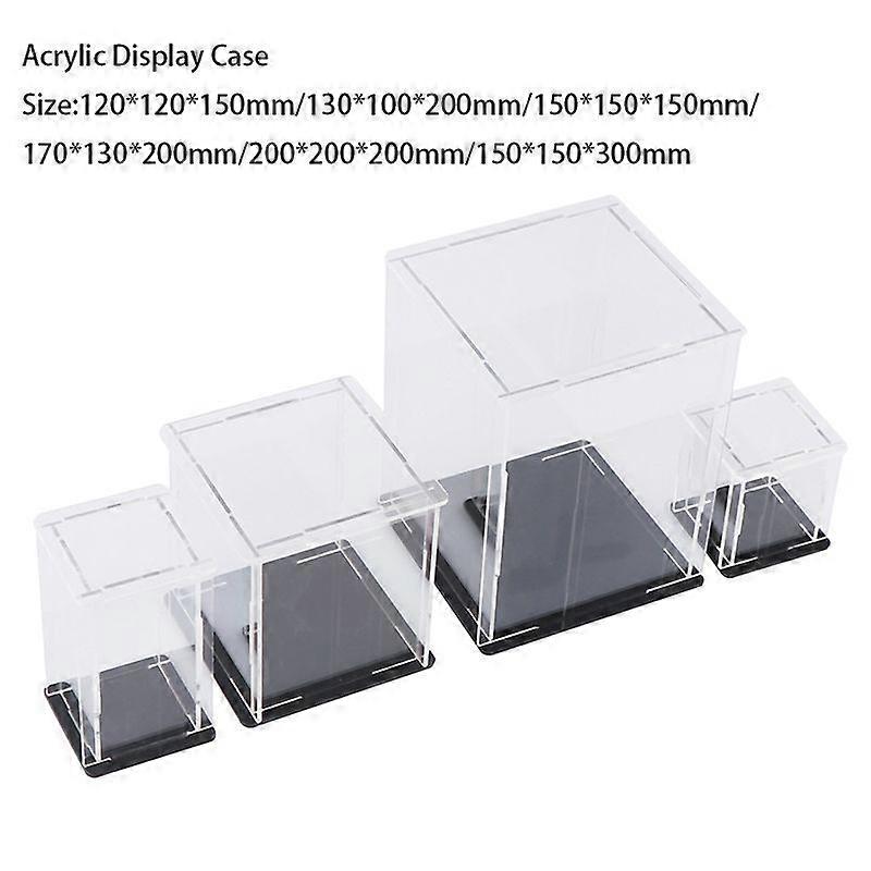1PC Acrylic Display Case Self-Install Clear Dustproof For Basketball Action Figures