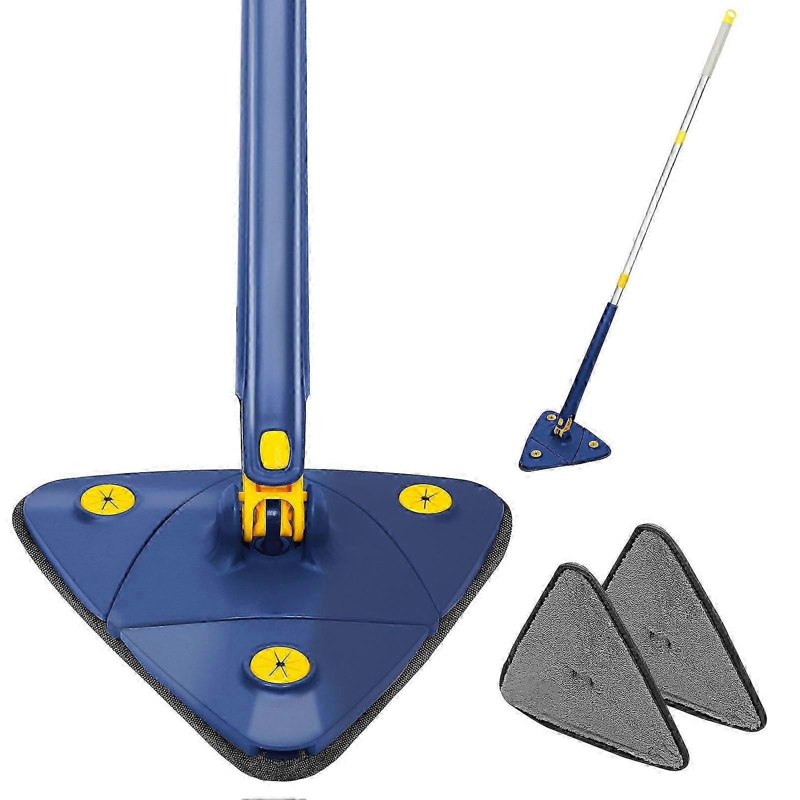 360 Degree Rotatable Cleaning Mop Multifunctional Rotating Mop for Floors Walls Windows Stairs
