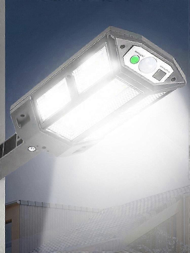 New Upgraded Solar LED wall light with 3 modes and remote control for outdoor garden patio - Waterproof and Super Bright
