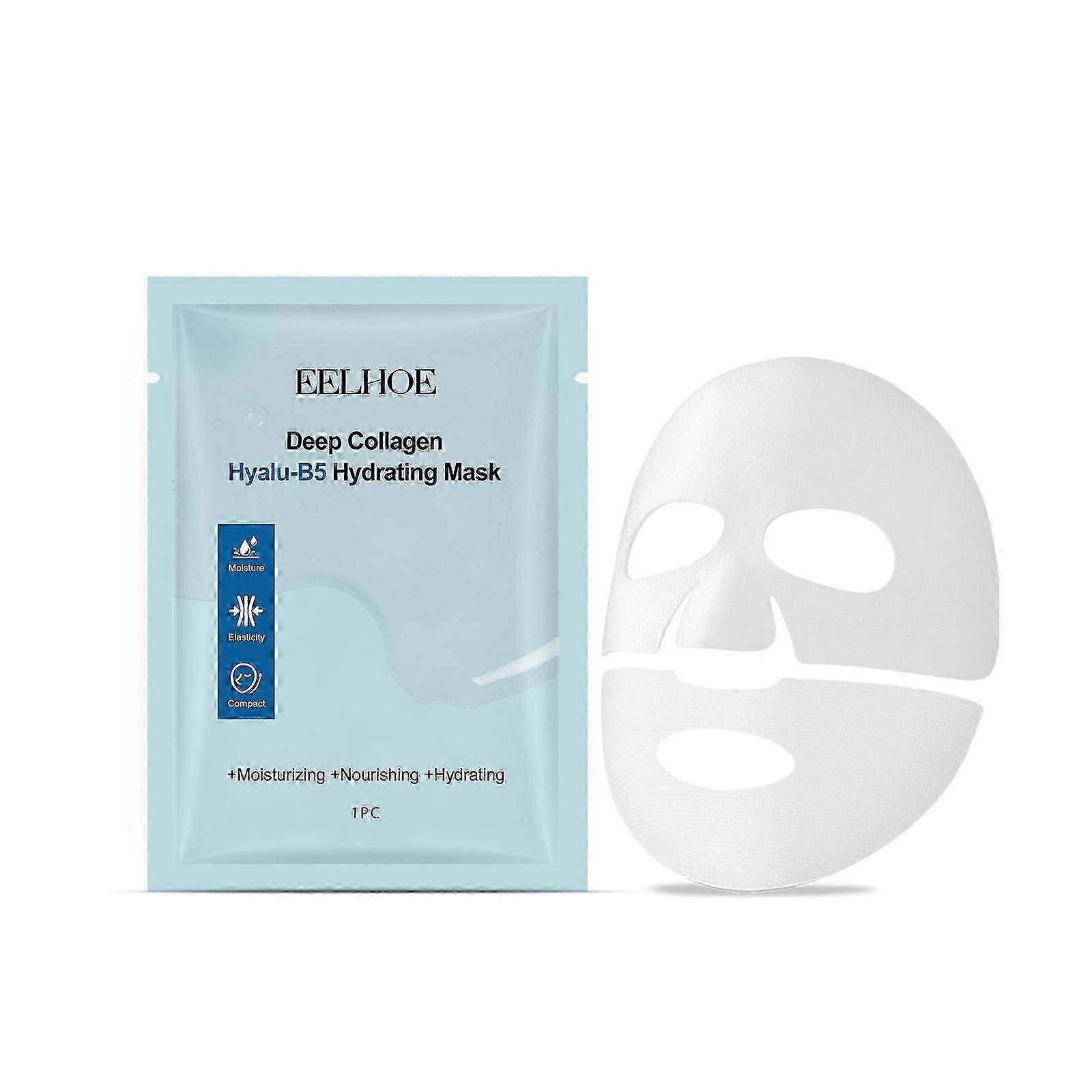 Collagen B5 Moisturizing Mask, Hydrating And Moisturizing Facial Skin 3-In-1 Mask