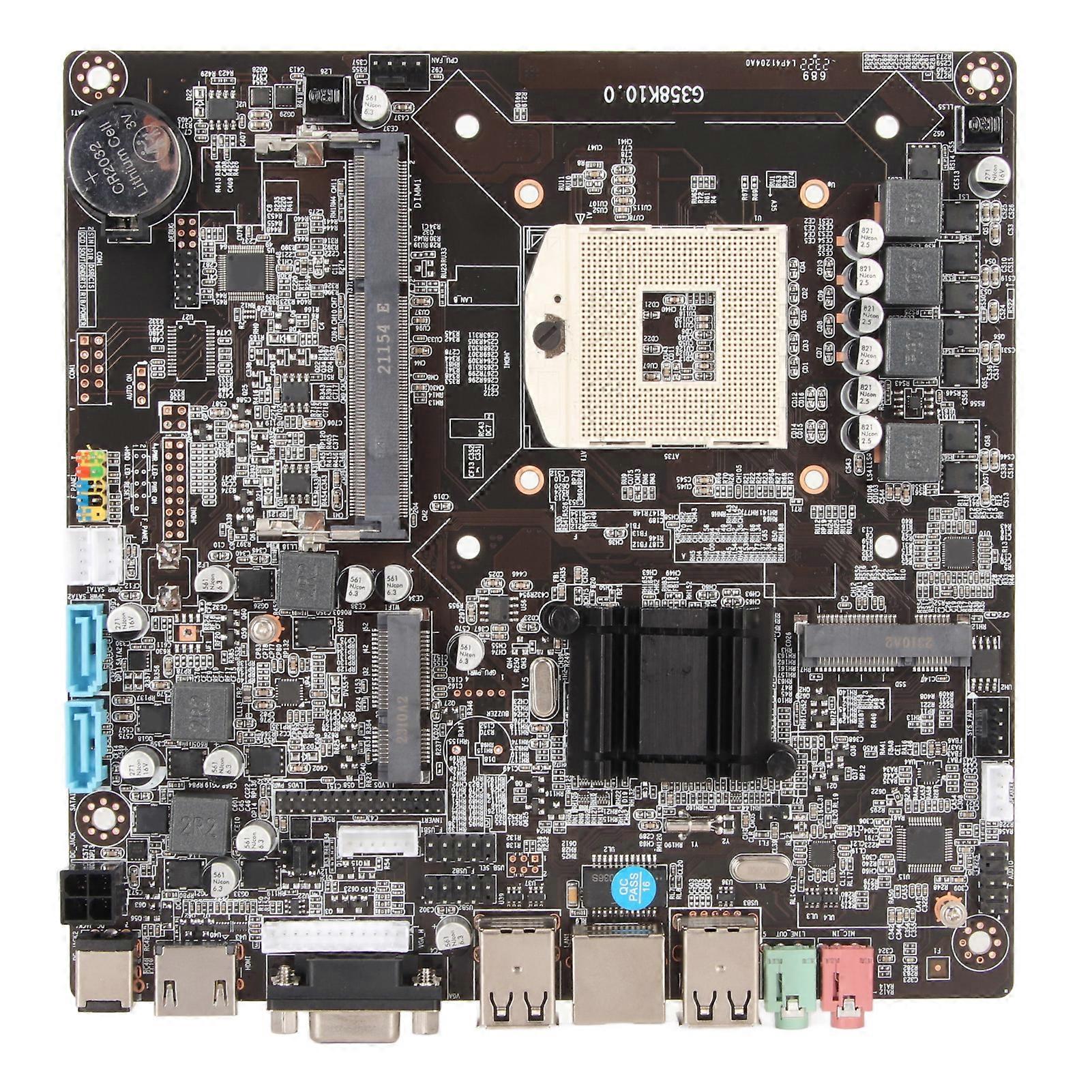 HM65 Mini ITX LGA 988 DDR3 Intel 2 3rd SNB IVB for I3 I5 I7 PGA CPU Gaming PC Motherboard