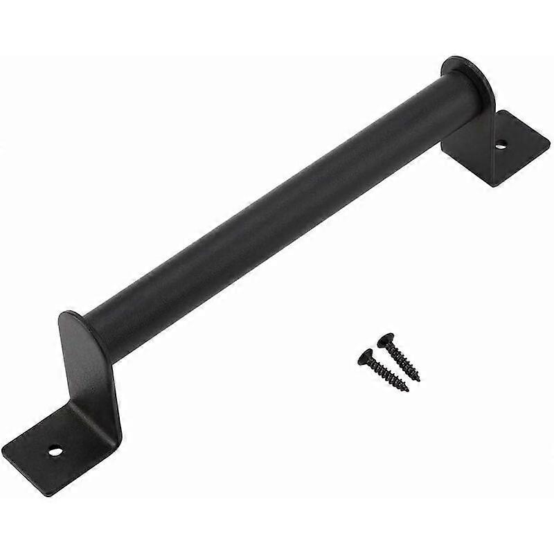 Stylish Modern Matte Black Barn Door Pull