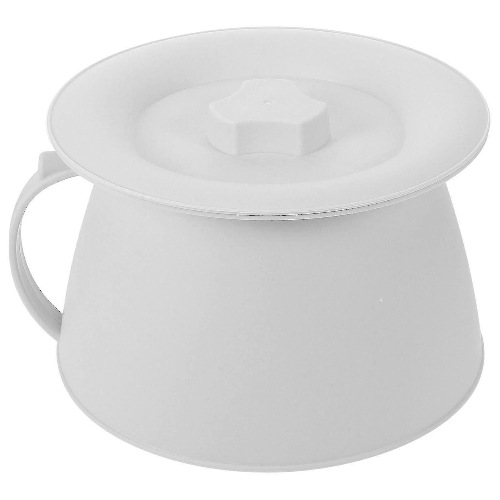 Unisex Portable Chamber Pot - Bedside Urinal with Lid