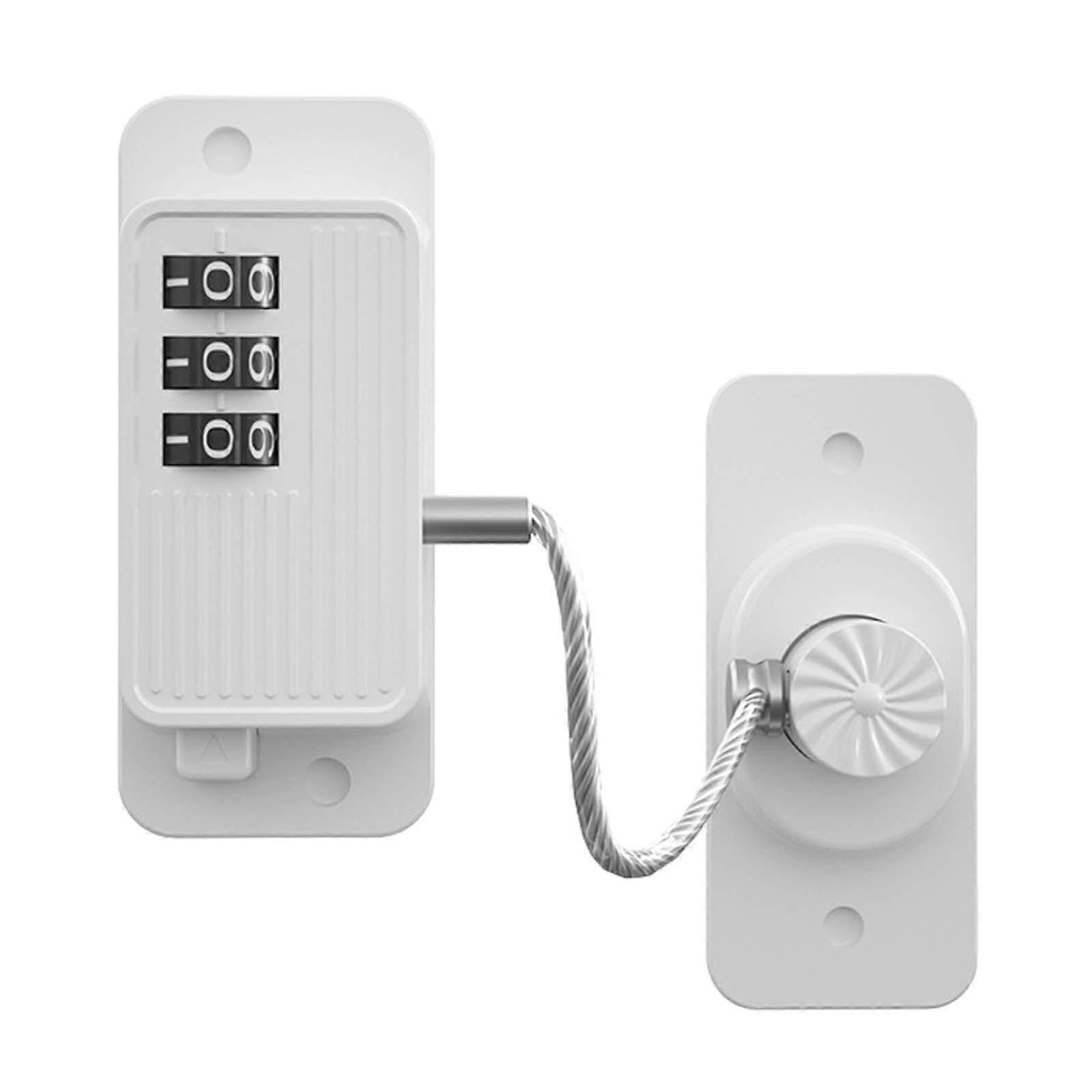 Drawers Windows Combination Lock Fridge Lock Coded 3 Digit Lock Privacy Lock