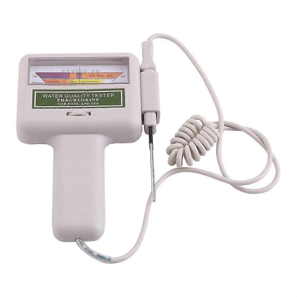 Chlorine Meter Portable pH Tester for Swimming Pools and Spas Water Quality Monitor