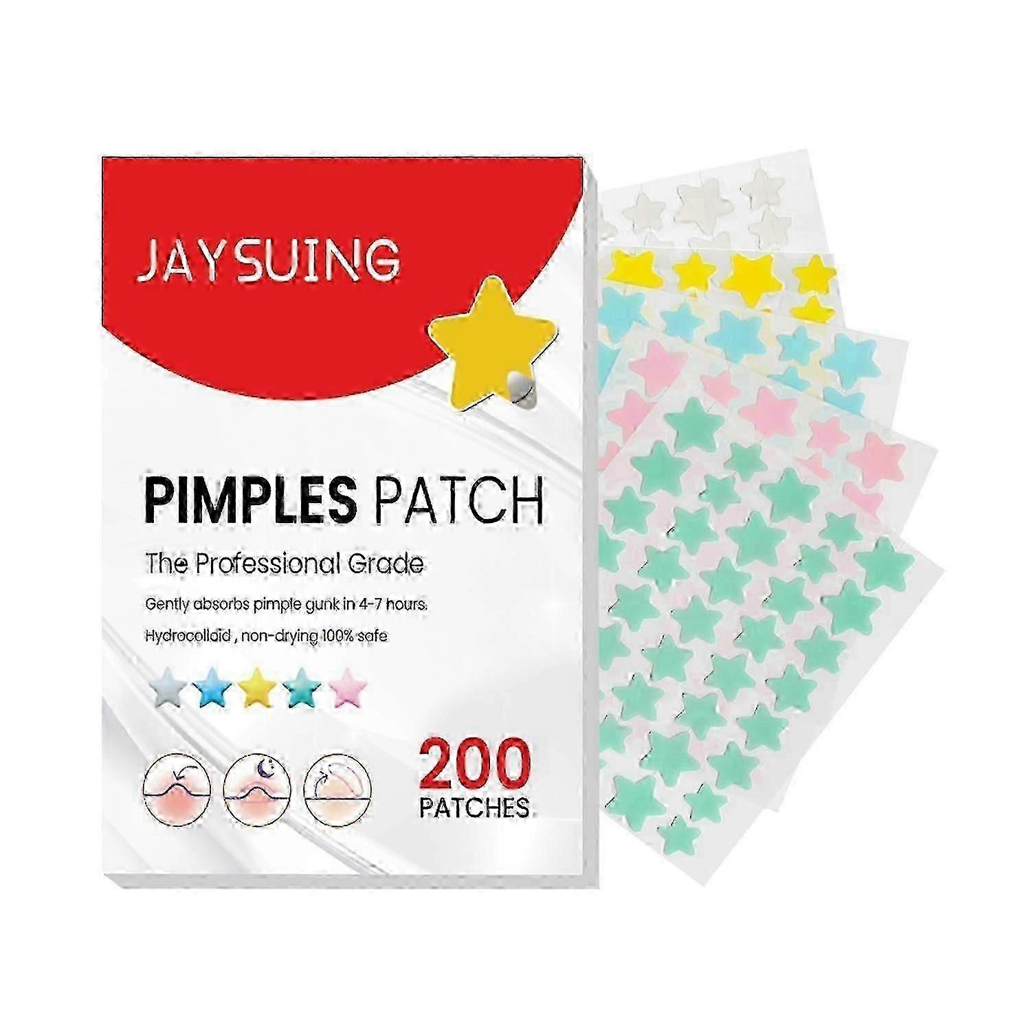 Jaysuing Pimples Patch, Repair Pockmarks Lighten Pimples Blemishes Cover Pimples