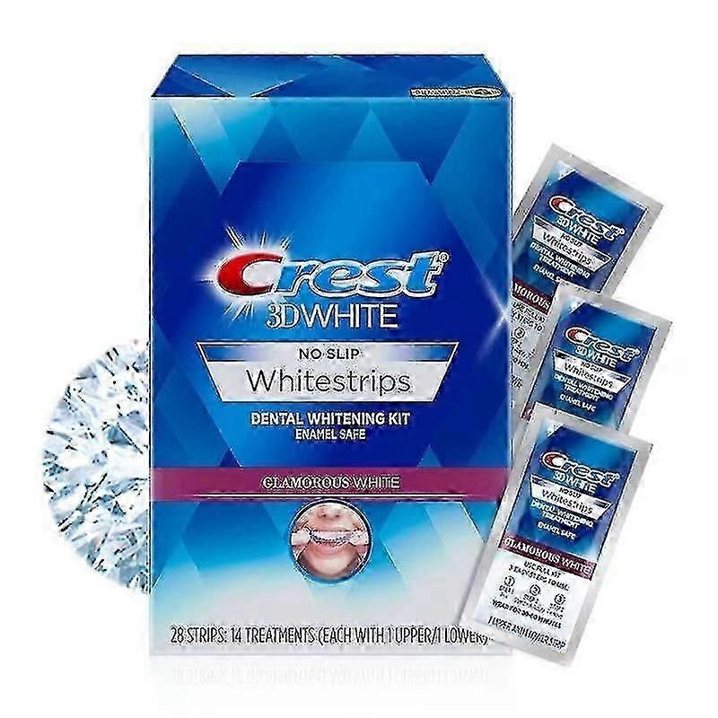 3d 치아 미백 스트립 28 개 - 비 민감 민트 맛 - 치아 미백 키트 고급 치아 미백 스트립 미백 치아 치아 미백 스트립 F