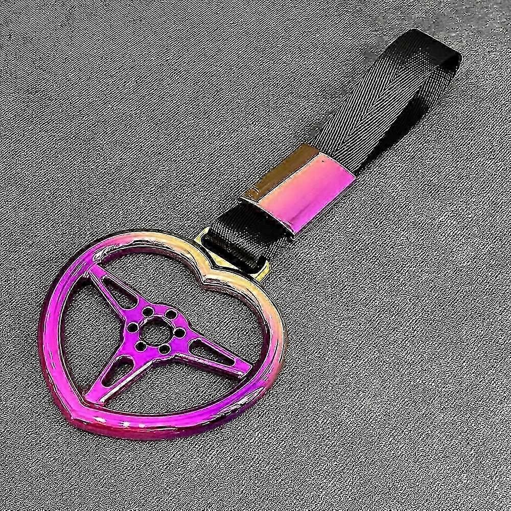 High-strength Train Bus Handle Hand Strap Universal Drift Charm Strap Warning Ring For Car Front Rea