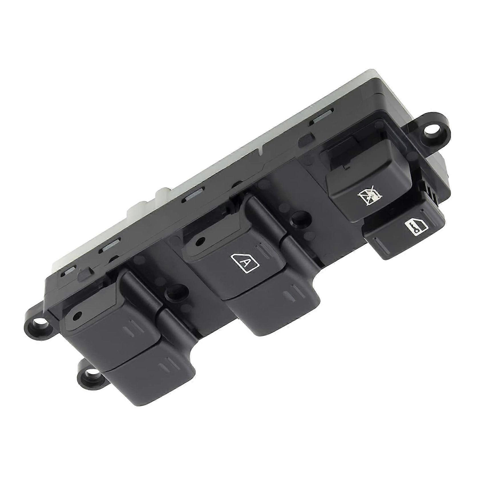 Left Side Power Window Switch For Nissan Frontier Xterra Black - 4.0L 2005-2012, 2.4L 2006-2007, 2.5L 2008-2012