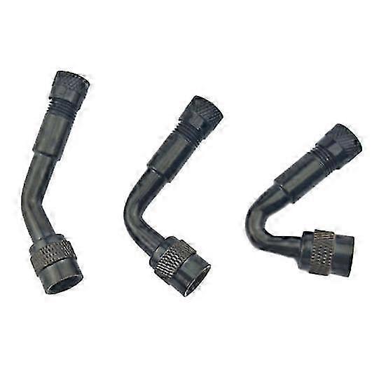 Brass Tire Valve Extension Set 45/90/135 Degree Bent Adapter Kit Edition 0625