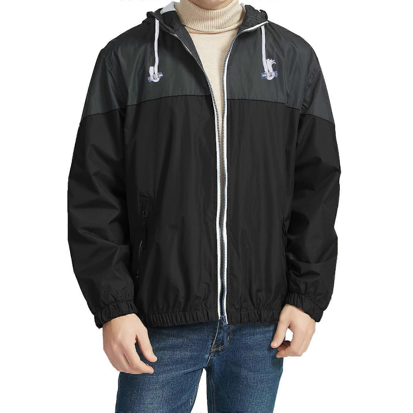 Wind Jacket Men's Anorak Rain Jacket Bicycle Summer Blouson A2E M Ref: 5741