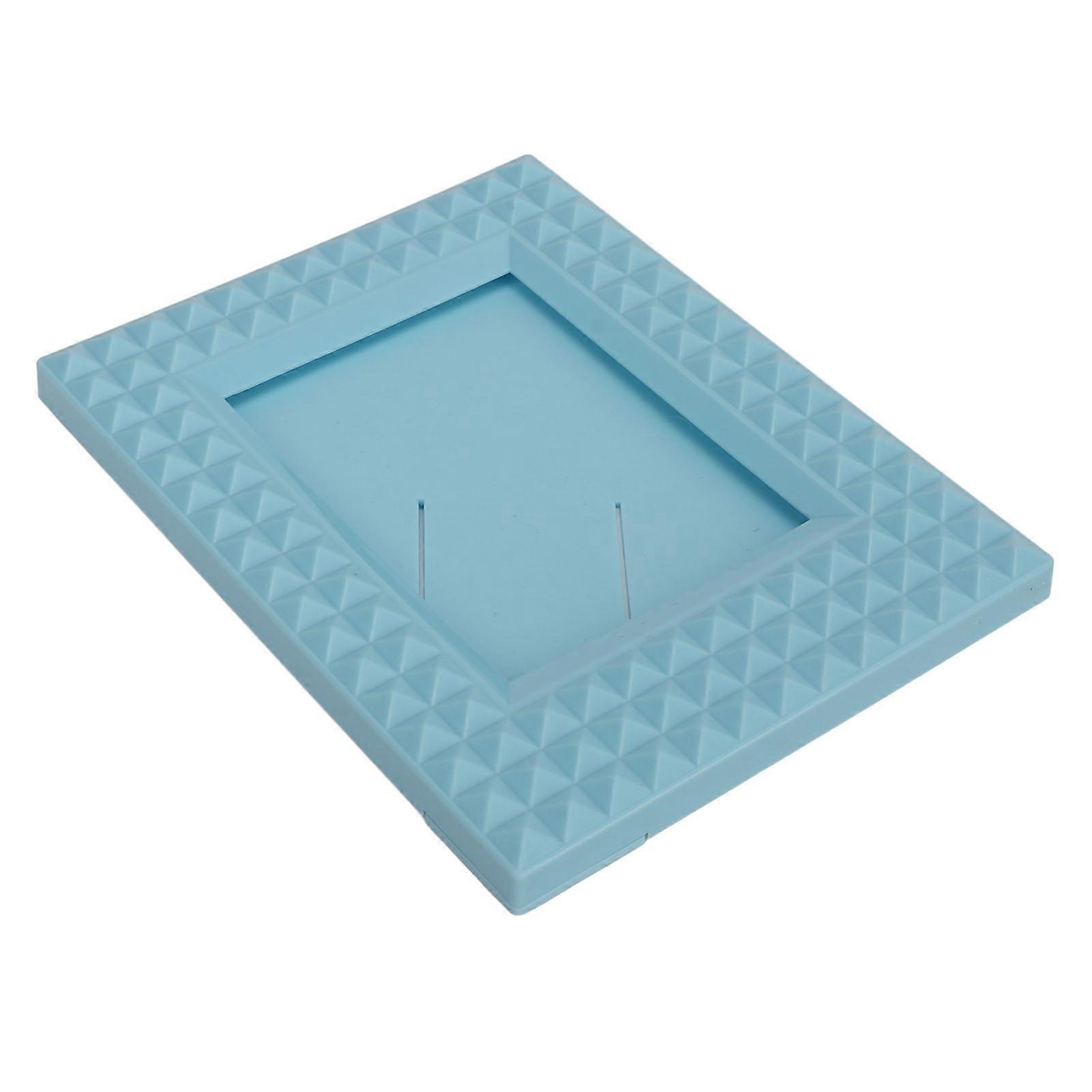 Mini Photo Frames 4.3x3.3in Picture Frames for Desktop Tabletop Mini Instant Photo Frames for Instax Mini 12 11 9 8 7 EVO for Polaroid Blue 