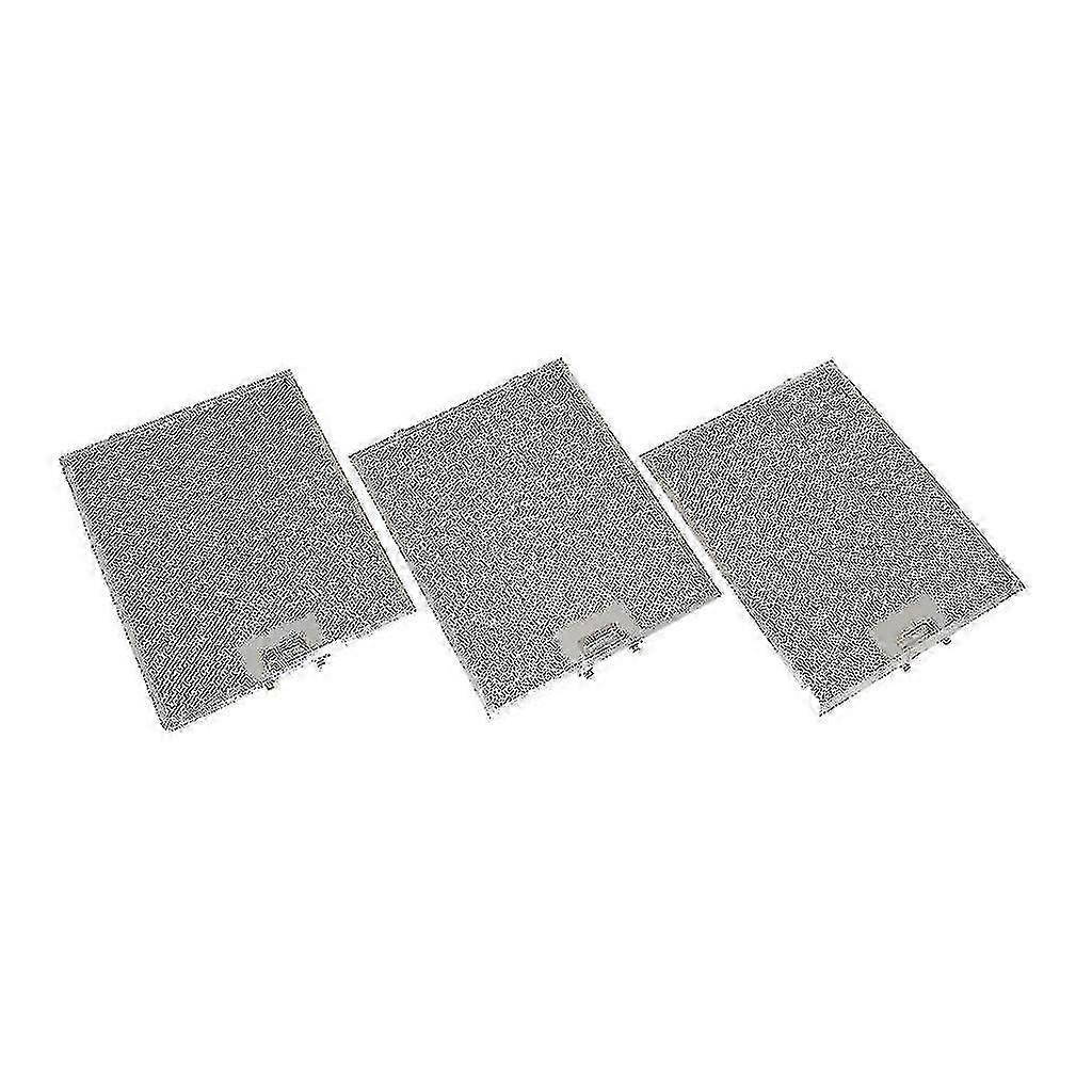 Upgrade 3 X Universal 320x260mm Metal Range Hood Grease Filters Suitable for Various Brands