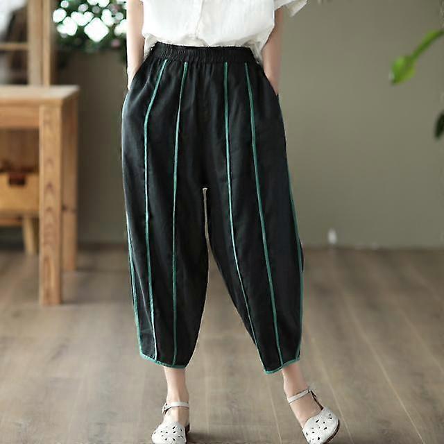Spring Summer New Fashion Elegant High Waist Casual Versatile Western Loose Lantern Women's Clothing Pants