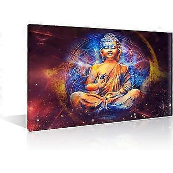 Pintura da estátua Meditação Buddha Statue Fotos por quebra-cabeça de madeira Jogo de quebra-cabeça 1000 peças