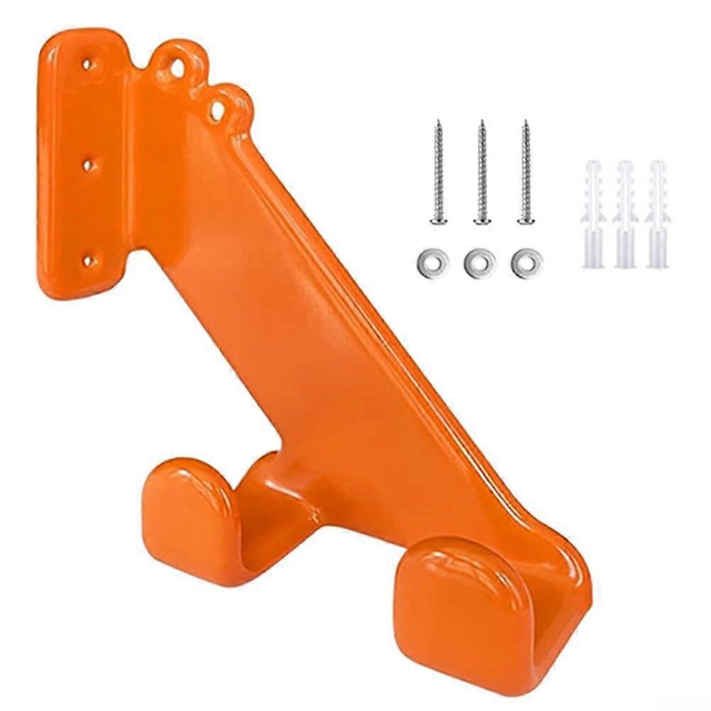 Chaaw Hanger Chaaw Storage Solution 12 Pack Rubber Coated Wall Brackets to Prevent Damage for Chaaws Garage Organizer (Pack of 1) 1 Stpck