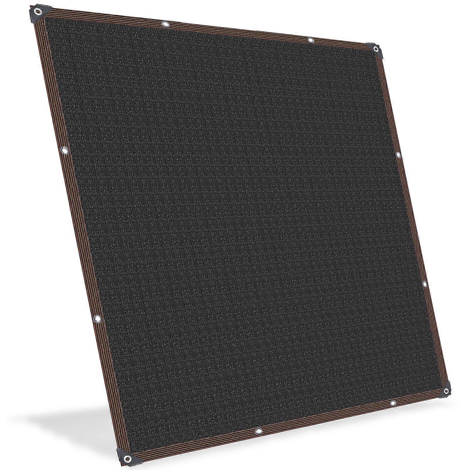 Black Edge Reinforced Heavy Duty Shading Net with Grommets   High Density Breathable Sunblock Cover for Gardens, Patios, Roofs, Plants, Flowers, and