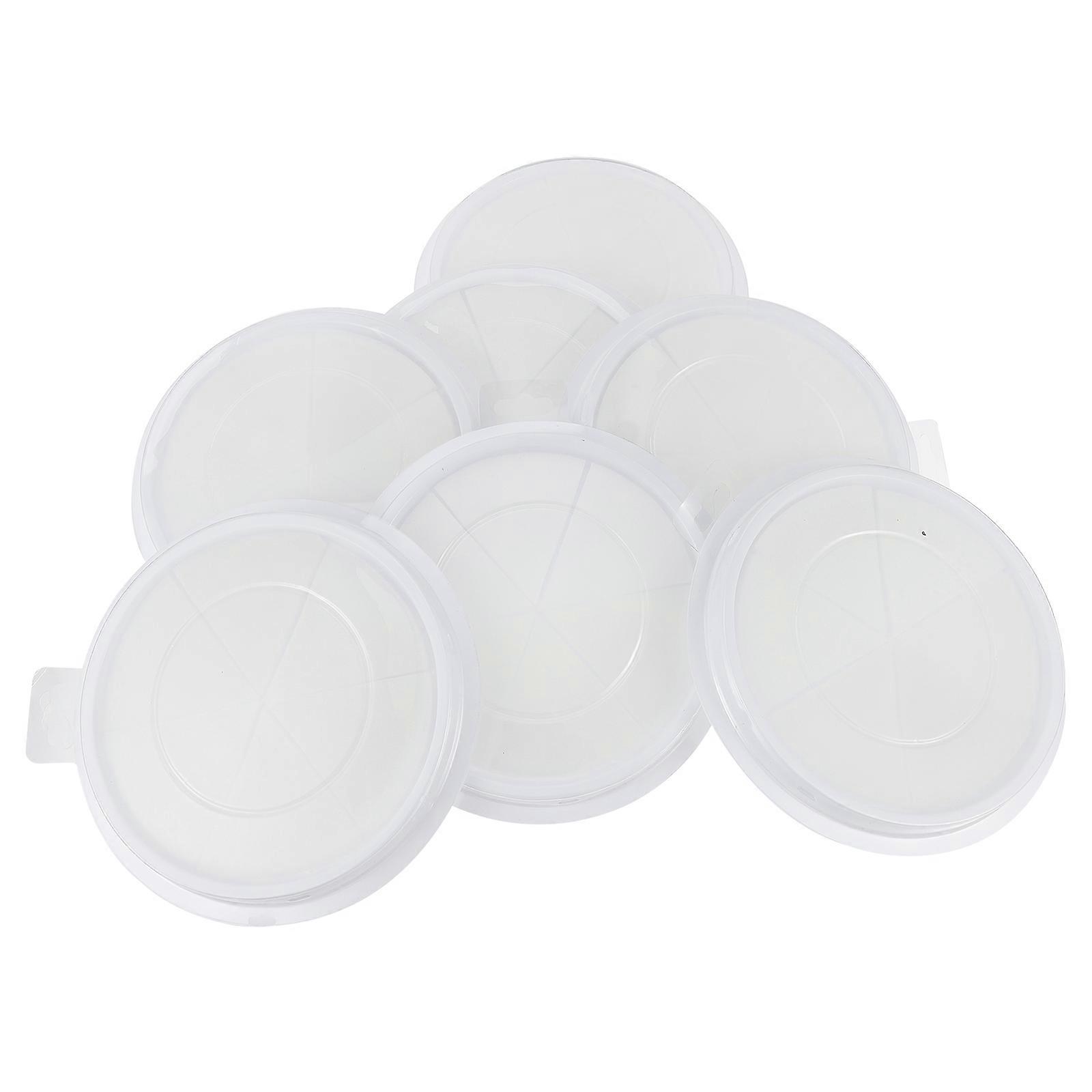Blank Ink Pads for Kids Finger Painting and DIY Craft 10Pcs High Density Plastic White
