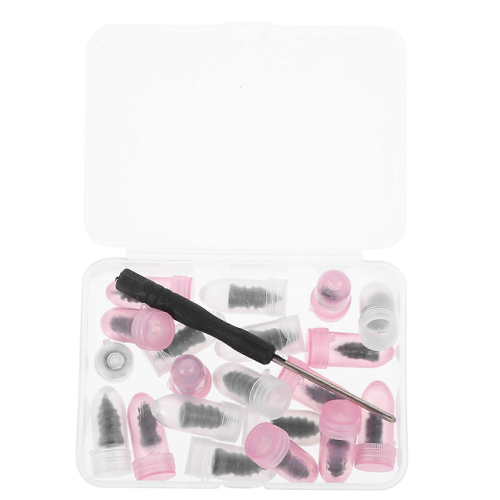 Motorcycle Tire Repair Kit – Set with Rubber Plugs, Nails & Tools for Quick Puncture Fixes on Cars and Motorcycles