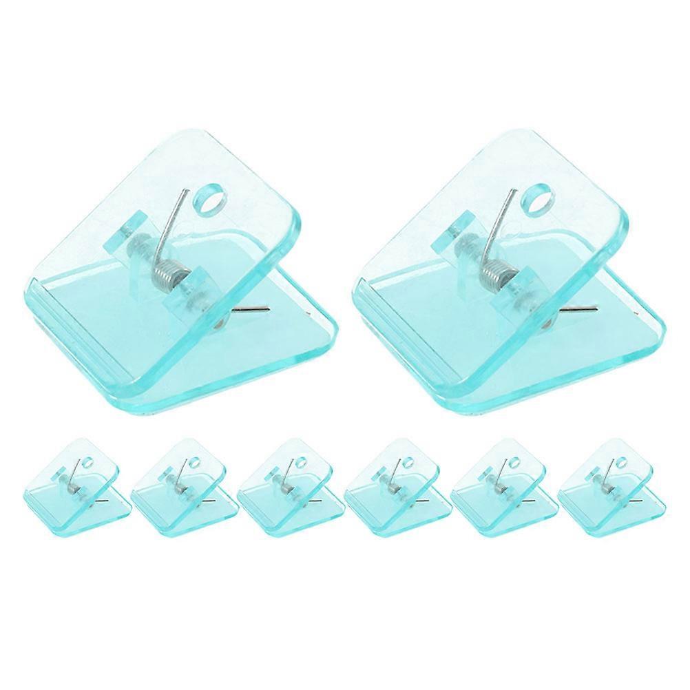 כלב פיפי כרית קליפ חיות מחמד הרמת רפידות שקוף כלב קיר פיפי מחזיק כרית שמיים- .10X2.90X2.00 ס"מ מונע החלקה 8 יחידות