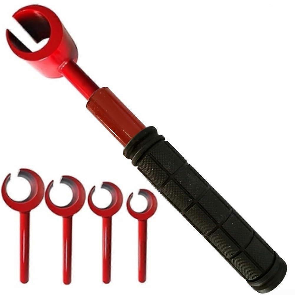 Precision tool set for adjusting door hinges with metal construction and ergonomic design Ref: 4552