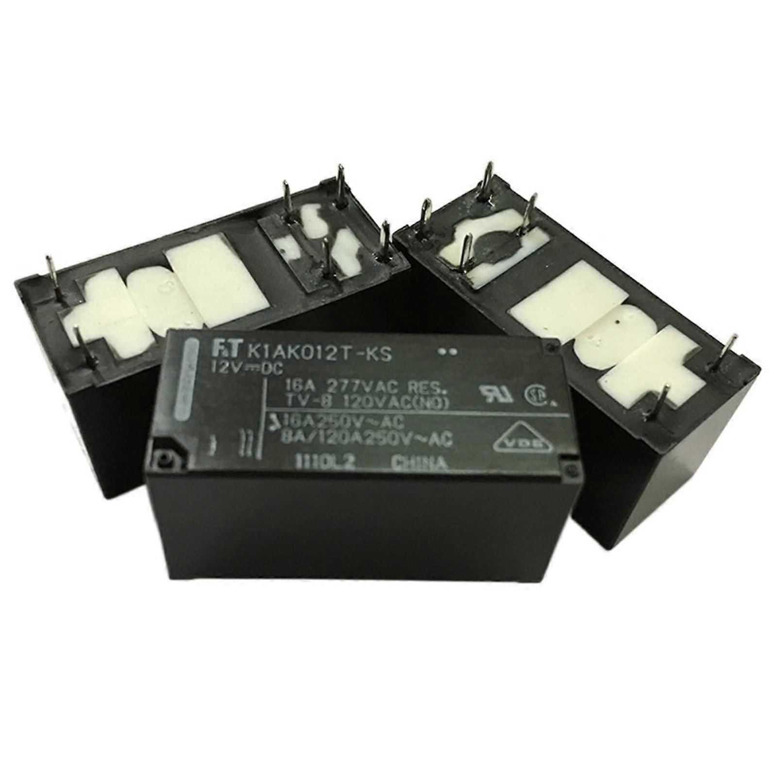 1 PC Relay K1AK012TKS12 VDC 6 Pin 16A Normally Open Relay Replacement